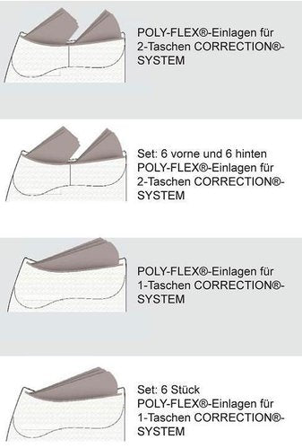 Mattes onderlegger voorzijde bontrand - Gooische Paarden