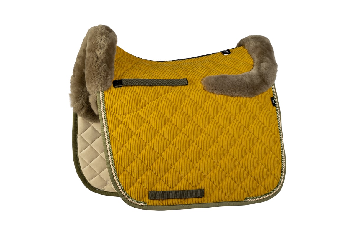 HC corduroy dekje met wol