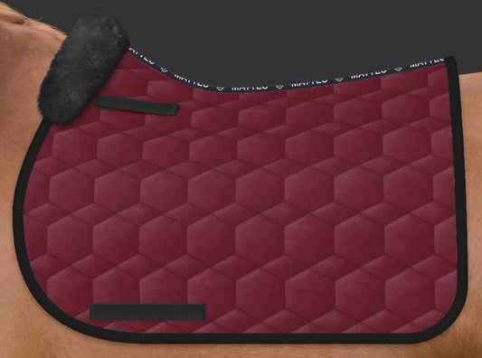 Dekje met sierbont boven voorkant