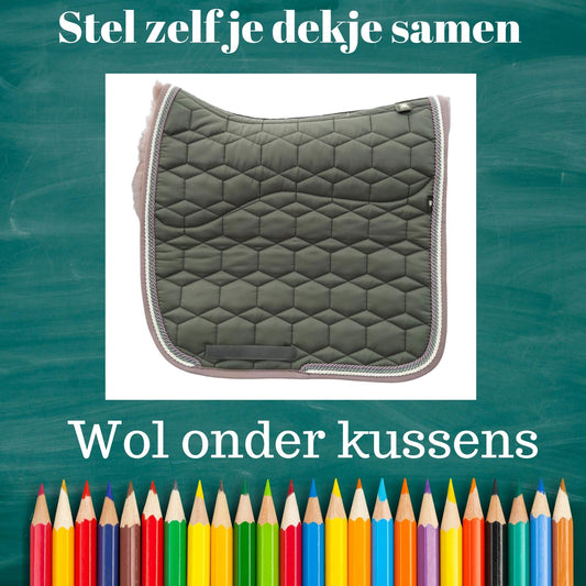 Mattes dekje met lamsbont