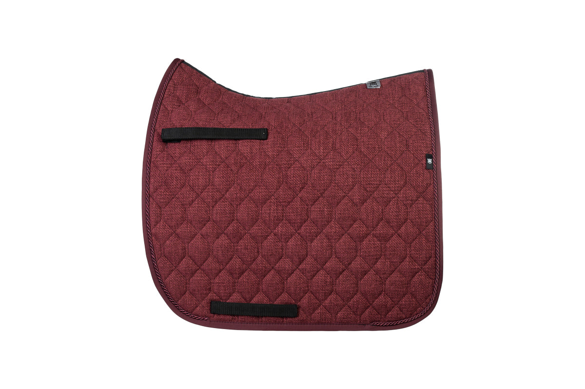 Rood gimora zadeldekje – Mattes Herfstcollectie 2026