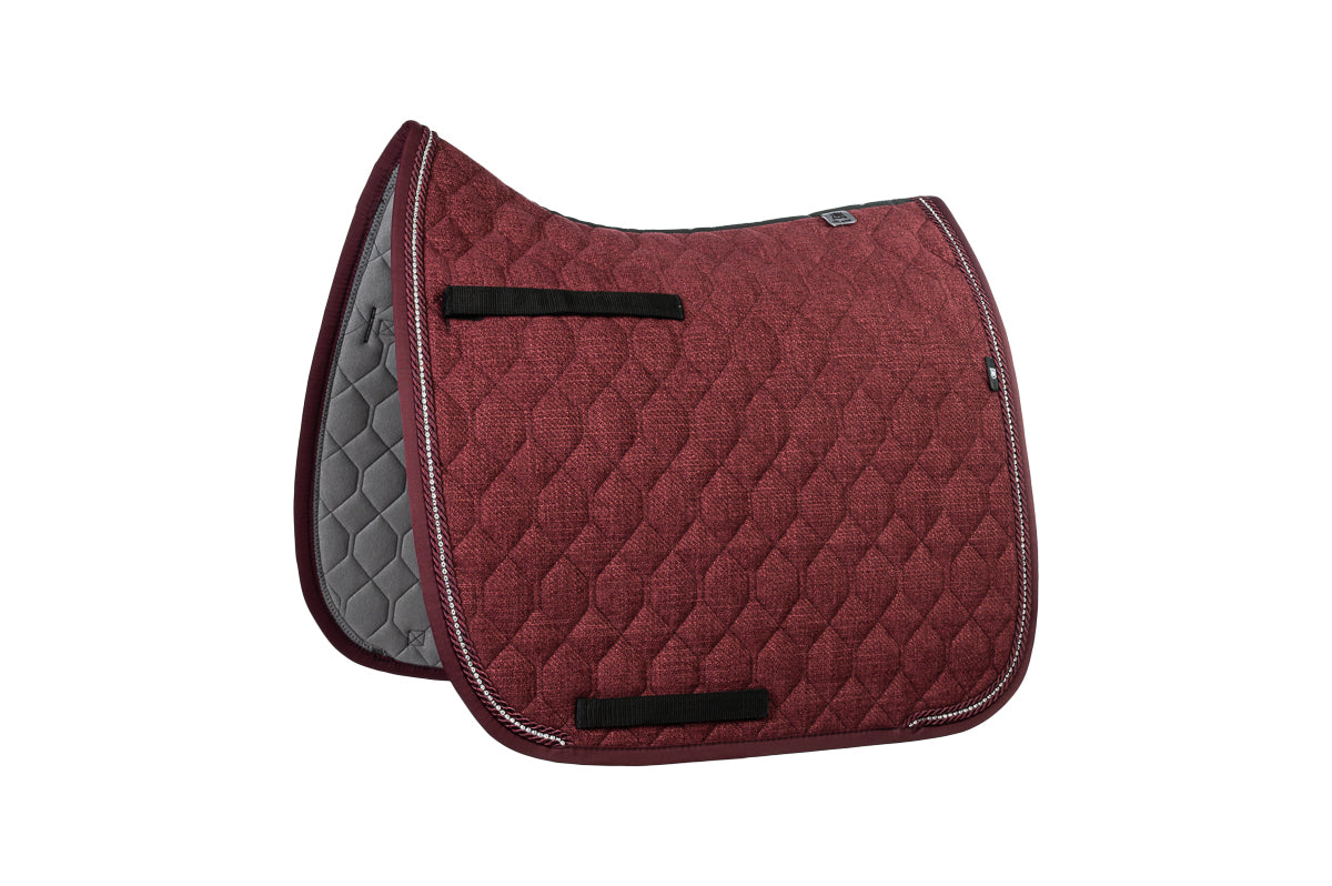 Rood gimora zadeldekje – Mattes Herfstcollectie 2026