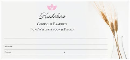 Kadobon - Gooische paarden