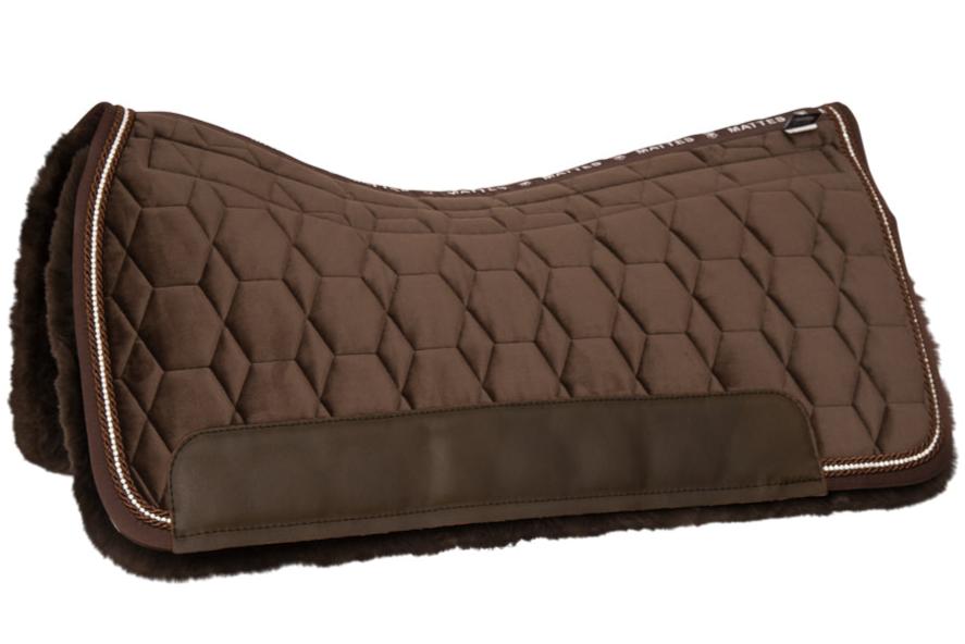 Mattes westernpad met 1 pocket - Gooische Paarden